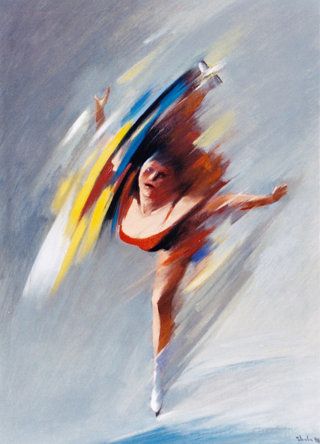 الحركة والسكون في اللوحة&nbsp;التشكيلية